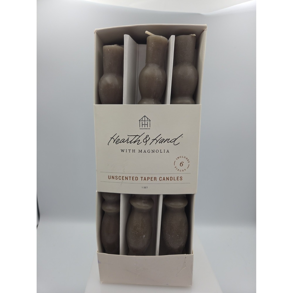 Hearth And Hand Magnolia Taper Candles 10 Inch NEW